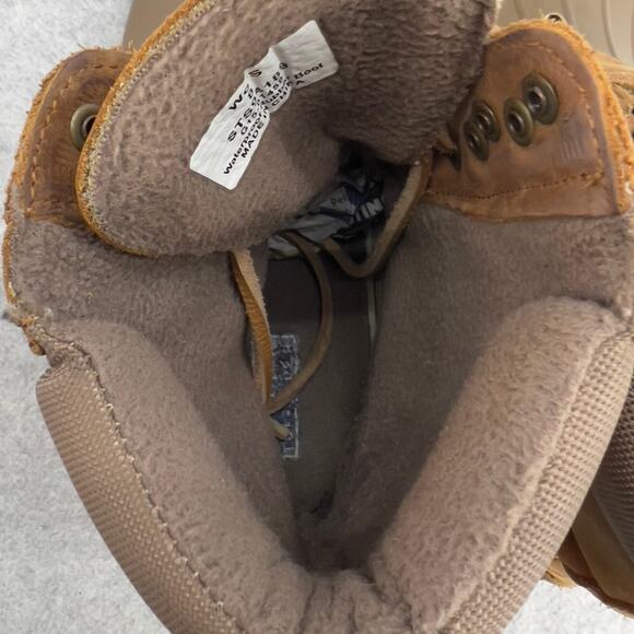 Sperry Top-Sider Shearwater Waterproof Rubber Leather Duck Boot-Brown-Women  8 - Picture 11 of 11